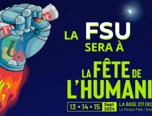 La FSU sera à la Fête de l’Humanité