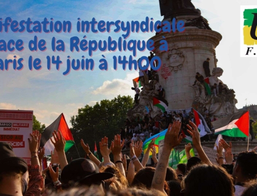 Manifestation pour la Palestine Samedi 14 juin à Paris