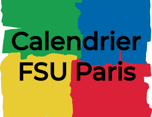 Calendrier FSU Paris